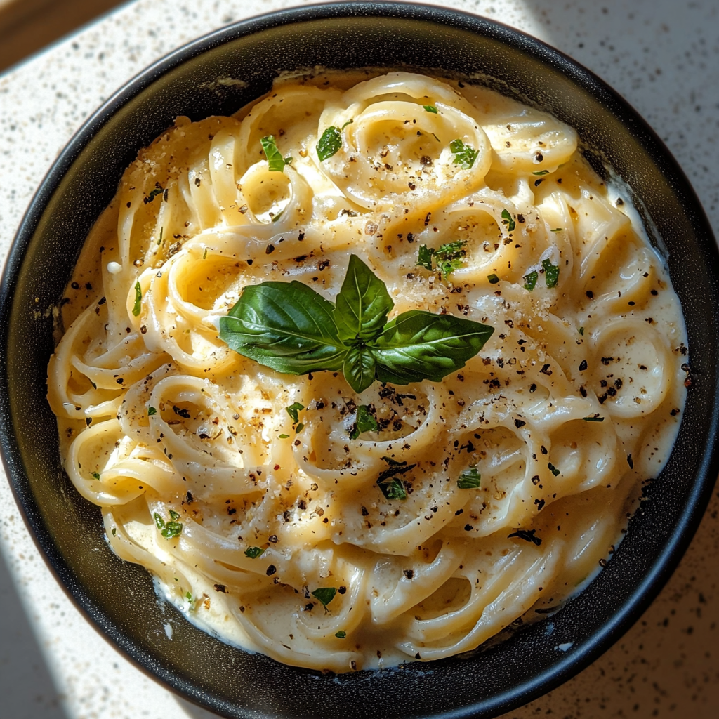 Veg Healthy Creamy White Sauce Pasta