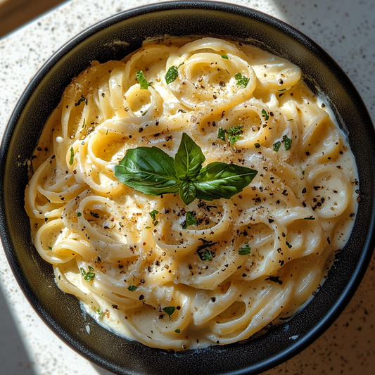 Veg Healthy Creamy White Sauce Pasta